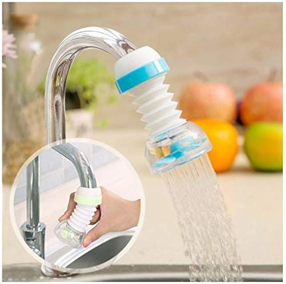 360 Rotation Kitchen Sink Faucet Extender Spouts Sprayers Shower