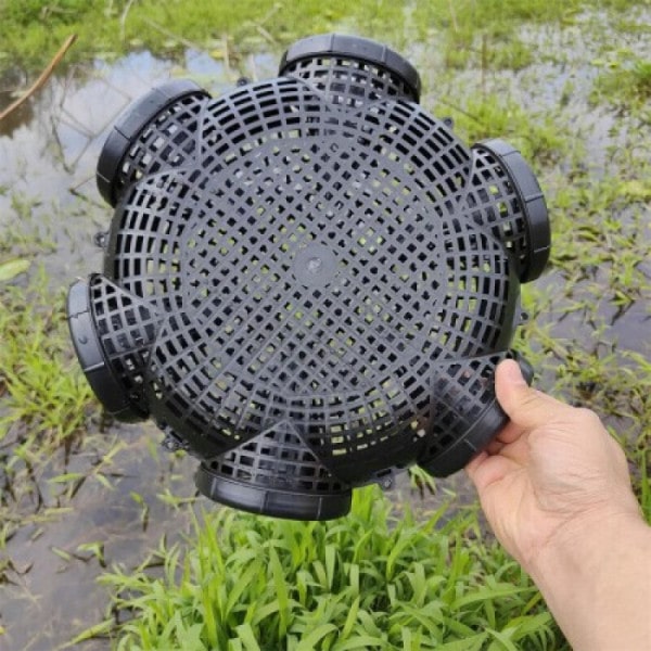 Fishing Cage Basket Plastic (7-Hole)